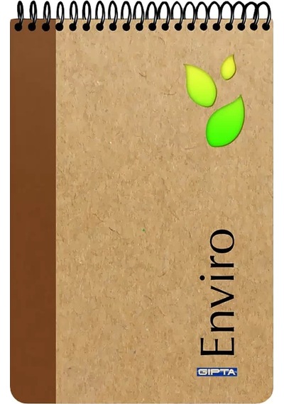 Gıpta Enviro Spiralli Bloknot A4 Çizgili 100 Yaprak 2345