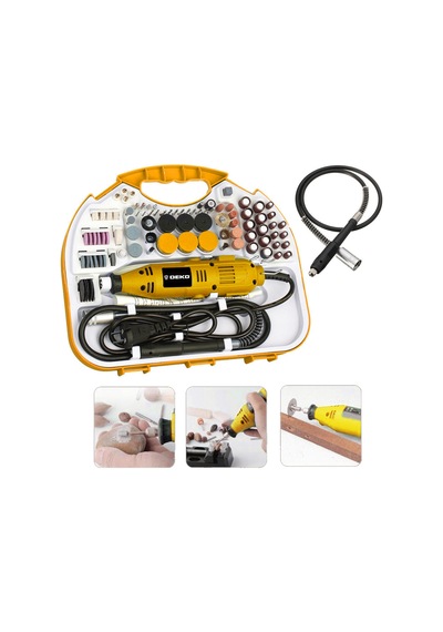 Deko 211 Parça 400 Watt 60.000 Rpm 6 Kademe Devirli Hobi Gravür
