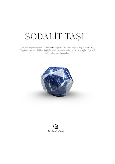 Sodalit Doğaltaş Bileklik