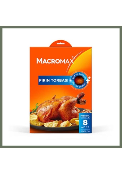Bezos Macromax Fırın Torbası 8 Li Bezos1 Çok Renkli
