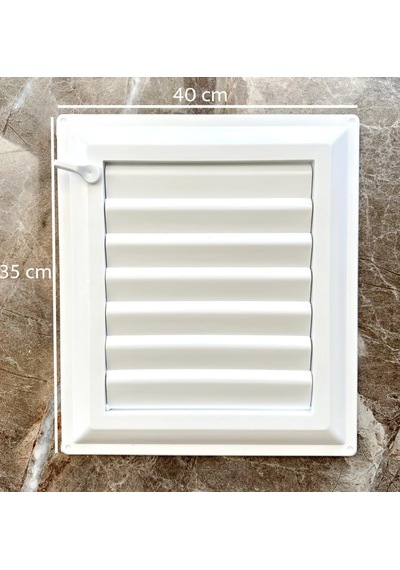 Ubm 35x40 Banyo Wc Havalandırma Menfezi Yapışkanlı Cam Menfez Hediyeli
