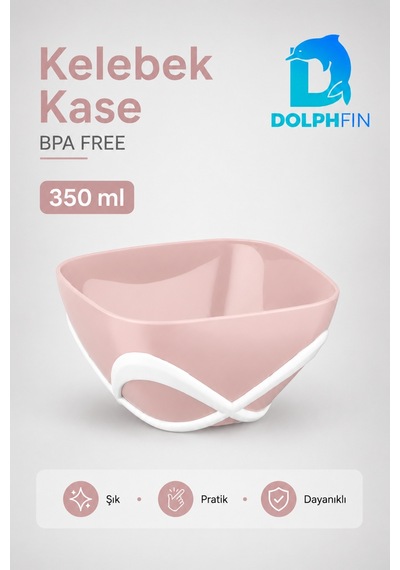 Kelebek Kase 350 Ml Bpa Free Dekoratif Sunum Ve Çerez Kasesi çok renkli