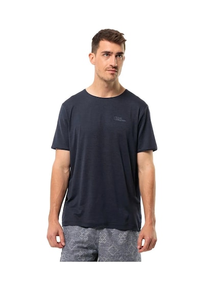 Jack Wolfskin Travel T M Erkek Tişört 1809751tr-mavi