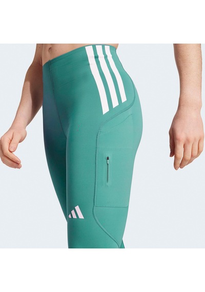 Adidas Adizero Full Length Kadın Yeşil Koşu Taytı Jv7182