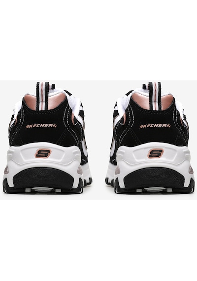Skechers D'Lites - Devoted Fan Kadın Sneakers 13154 BKRG - Siyah Skechers D'Lites - Devoted Fan Kadın Sneakers 13154 BKRG - Siyah