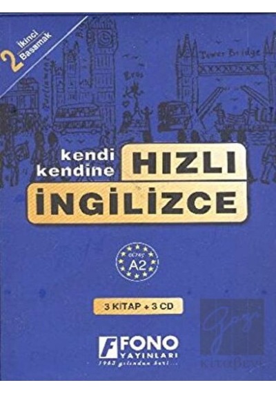 Hızlı İngilizce 2.Basamak Seti - Bahire Şerif - Fono Yayınları