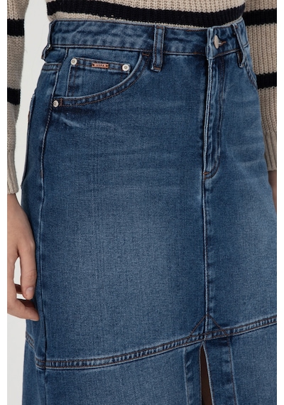 U.s. Polo Assn. Kadın Mavi Etek Jean 50291114-dn0022 Çok Renkli