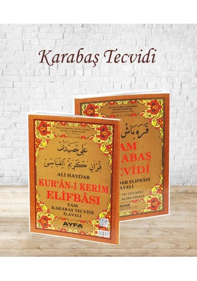 Tam Karabaş Tecvidi (Kod: 046)- Ayfa Basın Yayın