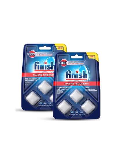 Finish Bulaşık Makinesi Temizleyici 2 x 3 Tablet