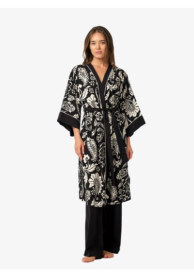 Blackspade Kadın Sabahlık 52268 - Desenli Çok Renkli