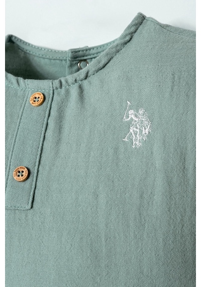 U.s. Polo Assn. Erkek Bebek Yeşil Şort Takım 5274-49969 Yeşil