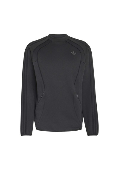 Black Adidas Erkek Günlük Sweatshirt Spacer Crew Kt4424 siyah