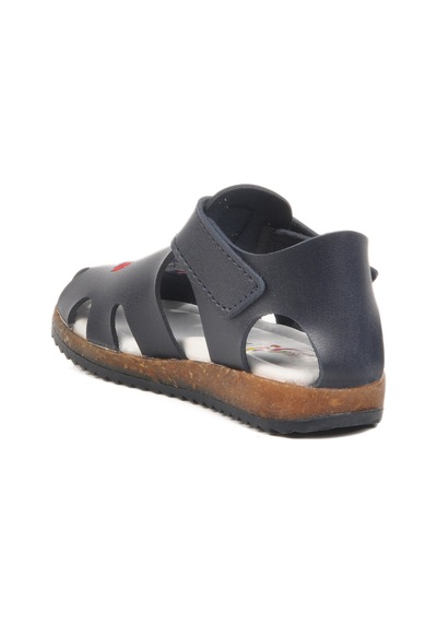 Lacivert Cırtlı Hafif Unisex Çocuk Sandalet 17372 B Lacivert