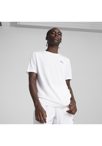 Puma 68254202 Ess Small Logo Poly Erkek Tişört Beyaz