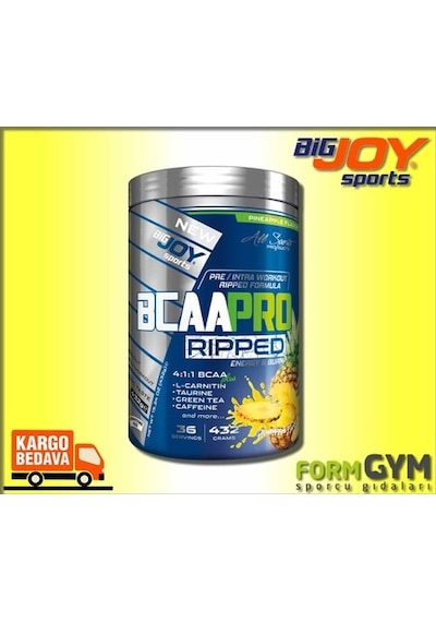 Bigjoy Bcaapro Ripped 432 Gr Ananas Aromalı Bcaa Pro Bigjoy Bcaapro Ripped 432 Gr Ananas Aromalı Bcaa Pro