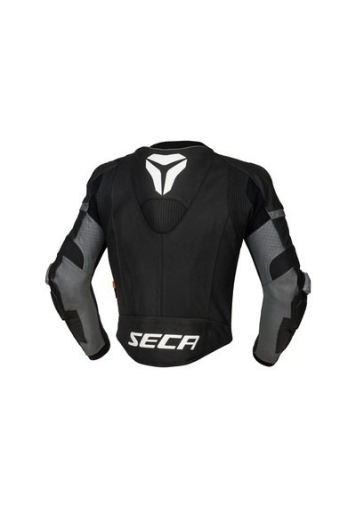 Seca Srs 2 Deri Racing Motosiklet Ceketi Siyah Karışık-Çok Renkli