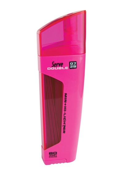 Serve Bold Double Steps 3lü Set Pembe N11.1064