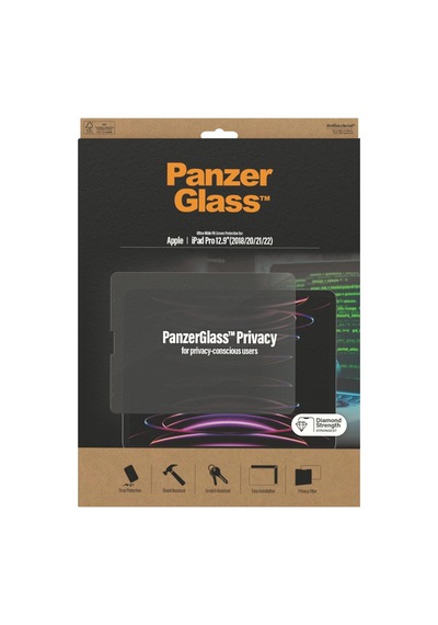 Panzerglass Apple İpad Pro 12.9 2018 2020 2021 2022 - Privacy Ekran Koruyucu
