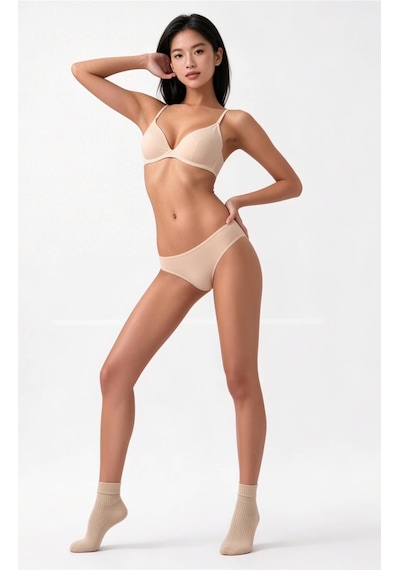 Skin Verse Lazer Kesim Tanga Külot 3'lü Set Çok Renkli