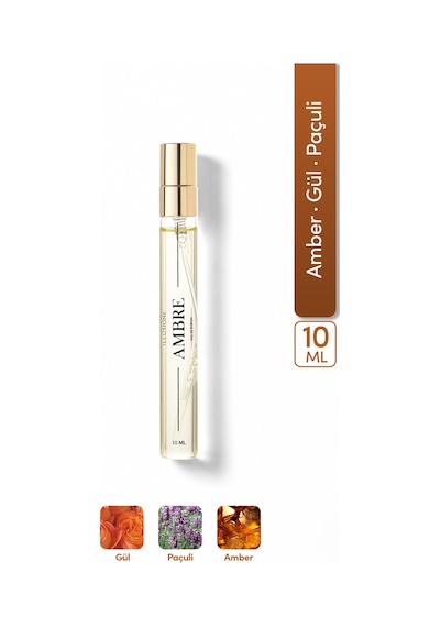 Ambre Edp Kadın Seyahat Boy Parfüm 10ml Amber-paçuli-gül Bergamot, Sedir, Karanfil, Vetiver Aromatik