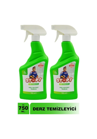 Stop Forte Derz Temizleyici 750 ML 2'li Set