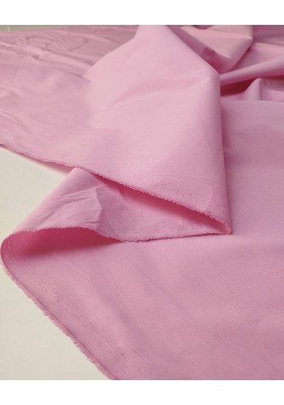 Açık Pembe Renkte Hafif Esnek Pamuklu Kumaş En 140 Cm X Boy 150 Cm -10340 Pembe
