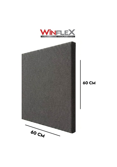 Winflex Akustik Kumaş Panel 60x60 Cm Antrasit