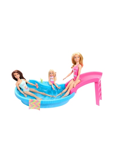Barbie Bebek Ve Havuz Oyun Seti