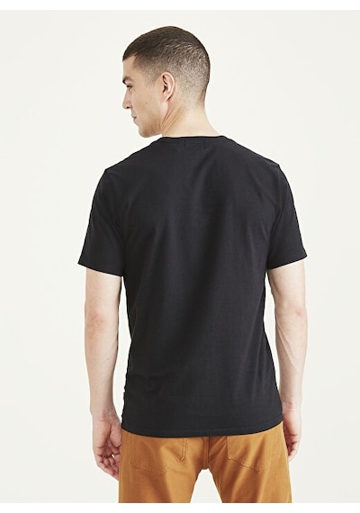 Dockers Erkek Regular Fit Kısa Kol Minimalist T-shirt Siyah