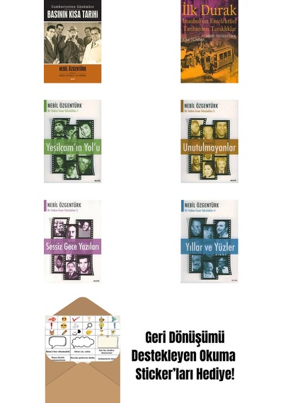 Nebil Özgentürk 6 Kitap Set + Okuma Sticker'ları