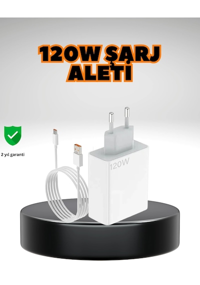 Zenvia 120 Watt Ultra Hızlı Şarj Seti Realme 7 8 9 Pro Uyumlu Znv2026