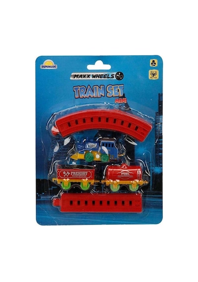 2559 Maxx Wheels Mini Tren Seti 11 Parça -sunman - Qhdh-899677 1 Adet