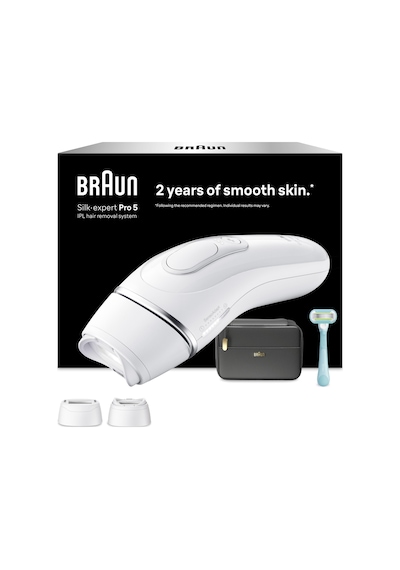 Braun Ipl Silk Expert Pro 5, Evde Lazerle Tüy Alma, Çanta, Gillette Venus, 2 Başlık, Pl5234