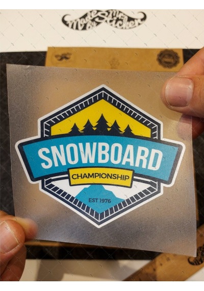 Hbg37 Snowboard Sticker