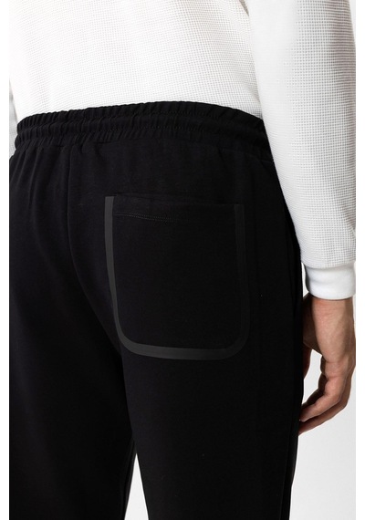 Back And Bond Siyah Beli Bağcıklı Jogger Pantolon Çok Renkli