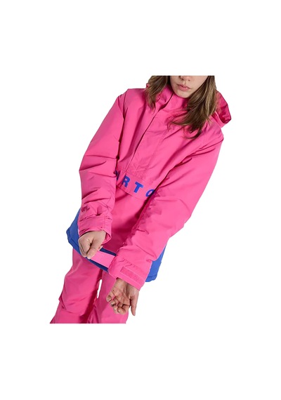 Burton Burton Kids' Frostner 2l Anorak Unisex Çocuk Pembe Snowboard Ceketi Fuchsia Fusion/amparo Blue Pembe Burton Burton Kids' Frostner 2l Anorak Unisex Çocuk Pembe Snowboard Ceketi Fuchsia Fusion/amparo Blue Pembe
