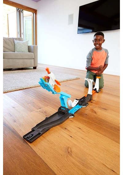 Hot Wheels Track Builder Rocket Launch Challenge