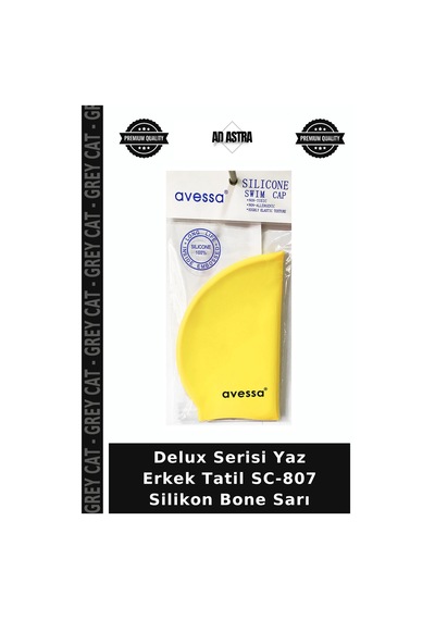 Delux Serisi Yaz Erkek Tatil Sc-807 Silikon Bone Sarı