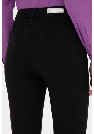 U.S. Polo Assn. Kadın Siyah Toothpick Fit Jean Pantolon 50288513-DN0027
