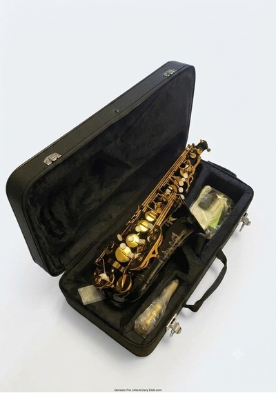 Black Raven Alto Saksafon Parlak Siyah Br-as200bk