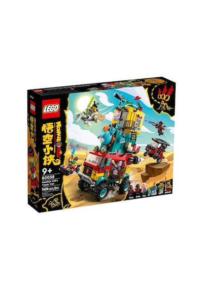 LEGO Monkie Kid 80038 Monkie Kid's Team Van 1406 Parça