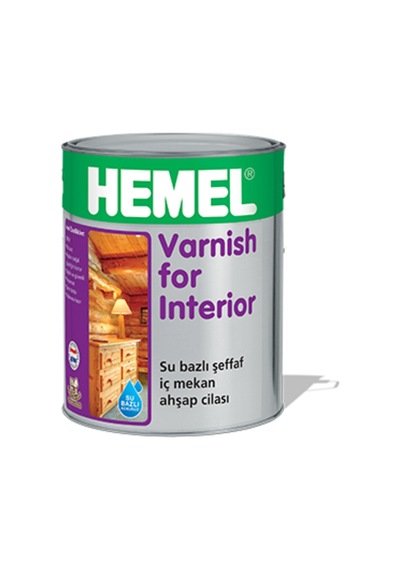 Hemel® Varnish Iç Mekan Cilası Şeffaf 0,750 Litre