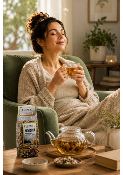 Hatmi Çiçeği Bitki Çayı 50 G - Hatmi Çiçeği Bitkisel Çay - 915127548