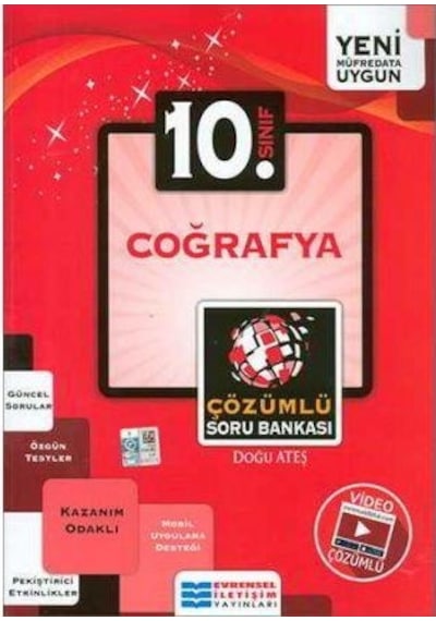 10.Sınıf Coğrafya Soru Bankası - Evrensel Iletişim Yayınları
