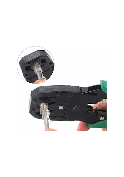 Px-8045 Rj-45/rj-12/rj-11 Üçlü Jack Çakma Pense Standart
