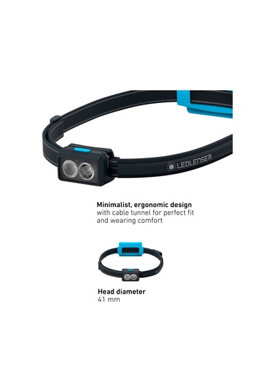 Led Lenser Neo3 Blue Kafa Feneri Çok Renkli