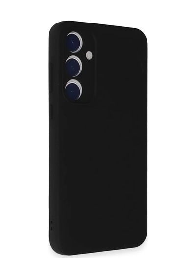 Newface Samsung Galaxy A35 5g Kılıf Nano İçi Kadife Silikon - Siyah