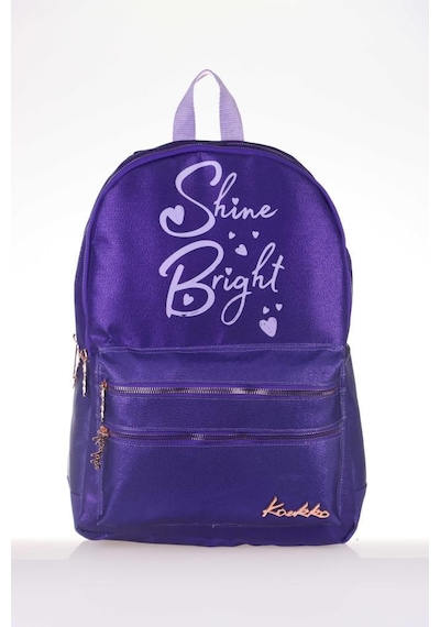 Kaukko Sparkle Sırt Çantası Mor K1392