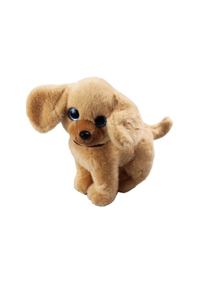 Ayakta Havlayan Peluş Köpek Çok Renkli
