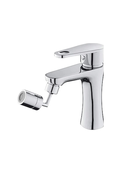 Mucit Home 720 Derece Oynar Başlıklı Tasarruflu Mutfak Musluk Batarya Ucu Musluk Başlığı